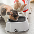 non-slip pet food bowl with little paw design